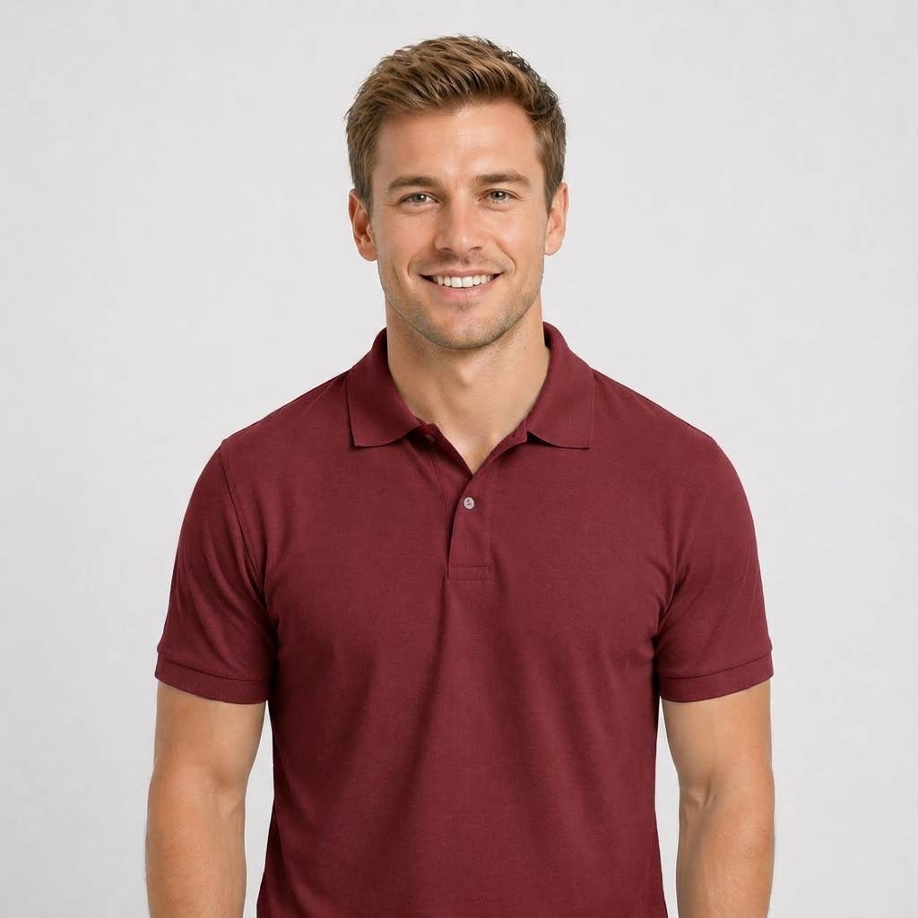 Men’s Premium Pique Cotton Polo Shirt – Breathable, Stylish: Black / XL