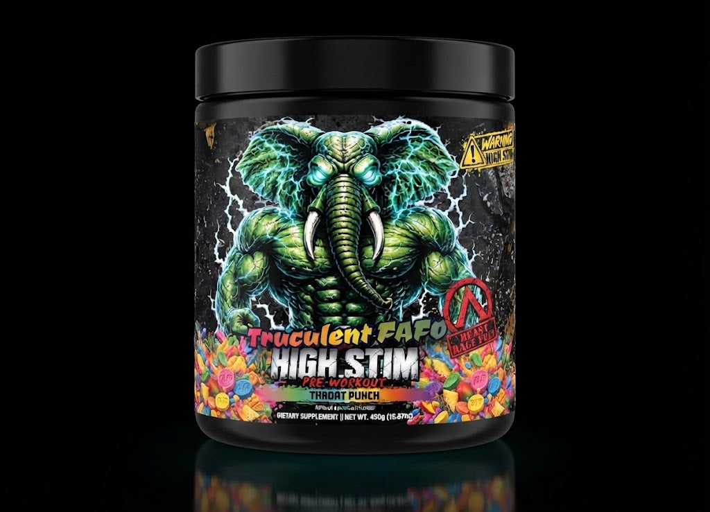 High Stem Pre-Workout Cotton Candy Apple Lemonade