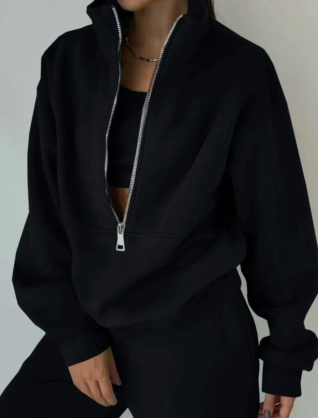 Women's Casual Fleece Tracksuit Set