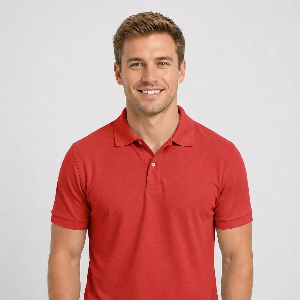 Men’s Premium Pique Cotton Polo Shirt – Breathable, Stylish: Black / L