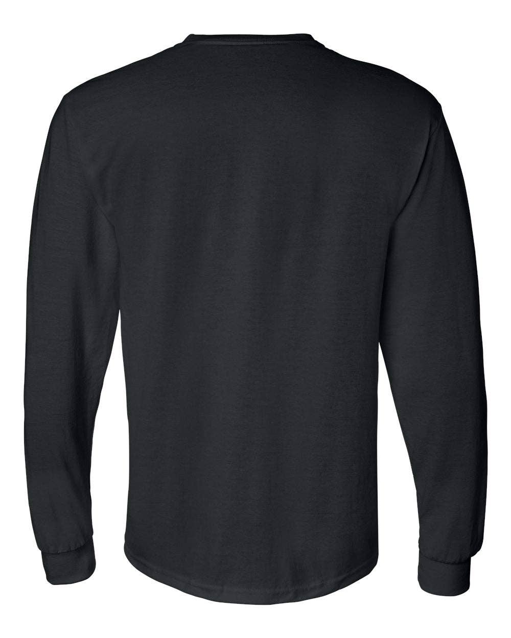 Gildan 8400 DryBlend® 50/50 Long Sleeve T-Shirt: Black / M