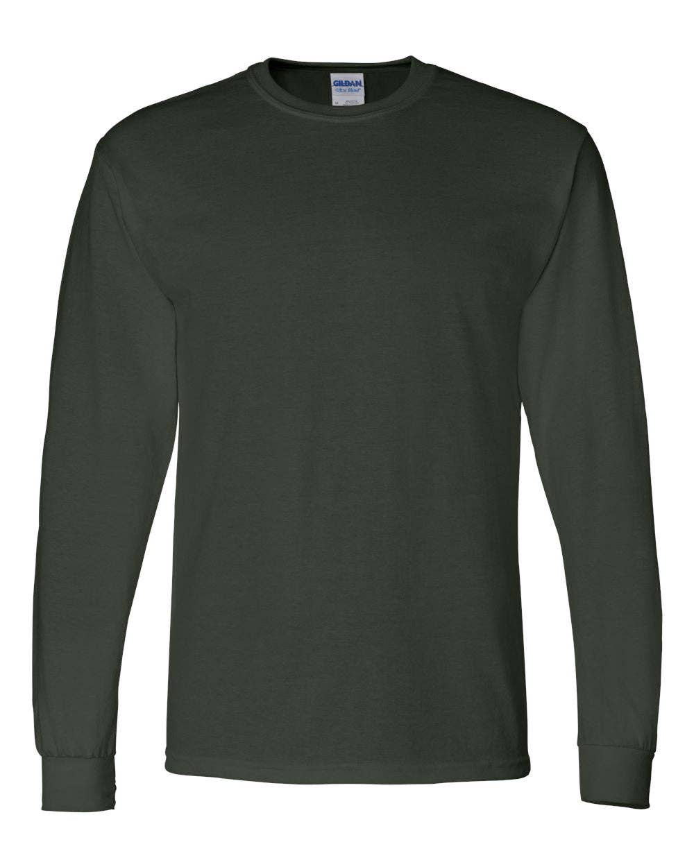 Gildan 8400 DryBlend® 50/50 Long Sleeve T-Shirt: Black / L