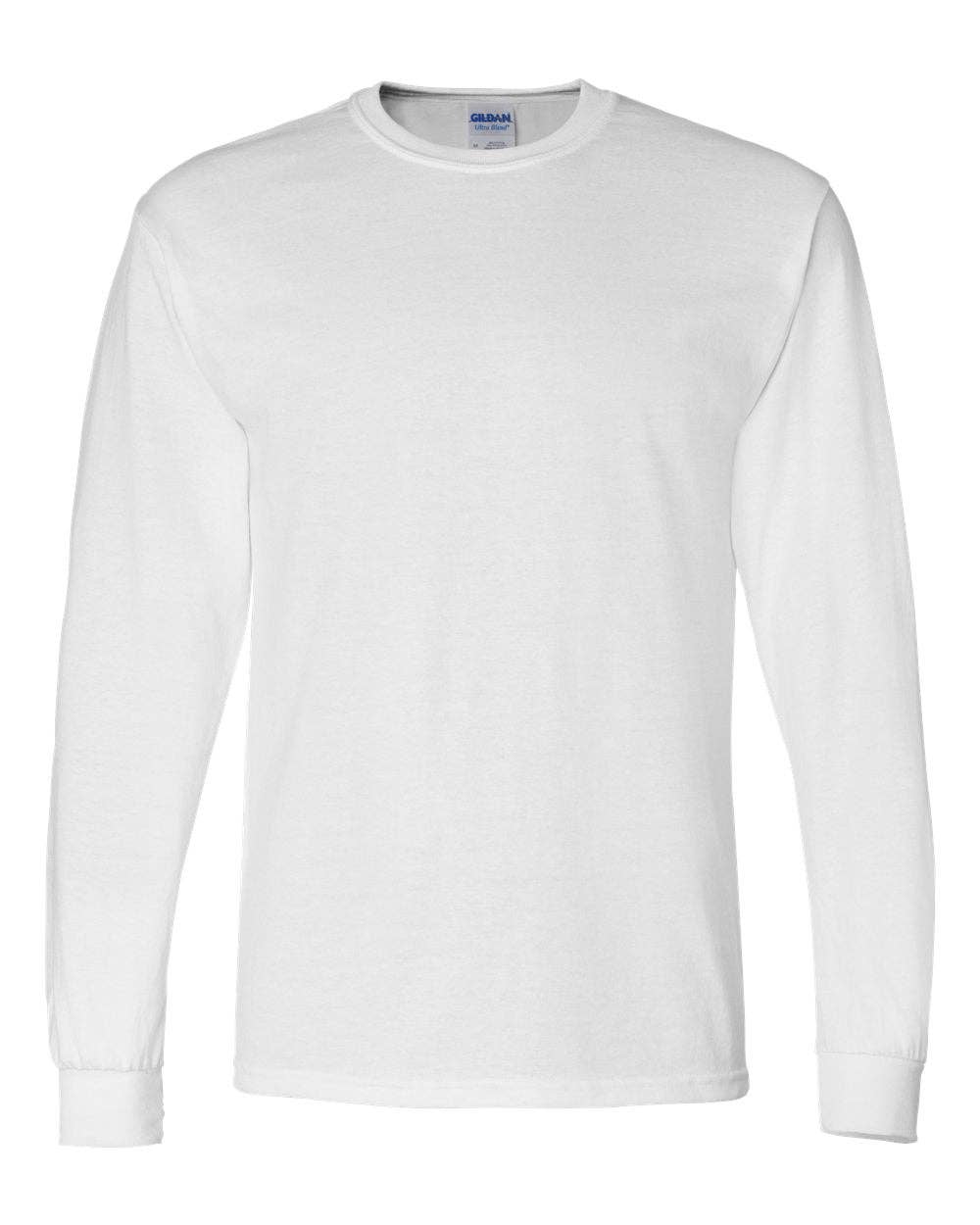 Gildan 8400 DryBlend® 50/50 Long Sleeve T-Shirt: Black / M