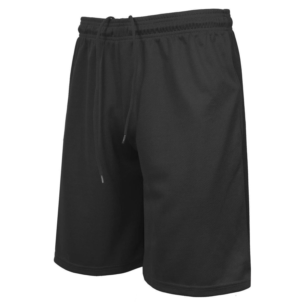 Men's Moisture Wicking Active Mesh Shorts (S-5XL): Silver / XL
