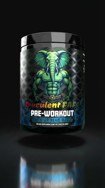 Bulked-up Blue Razz Pre-workout