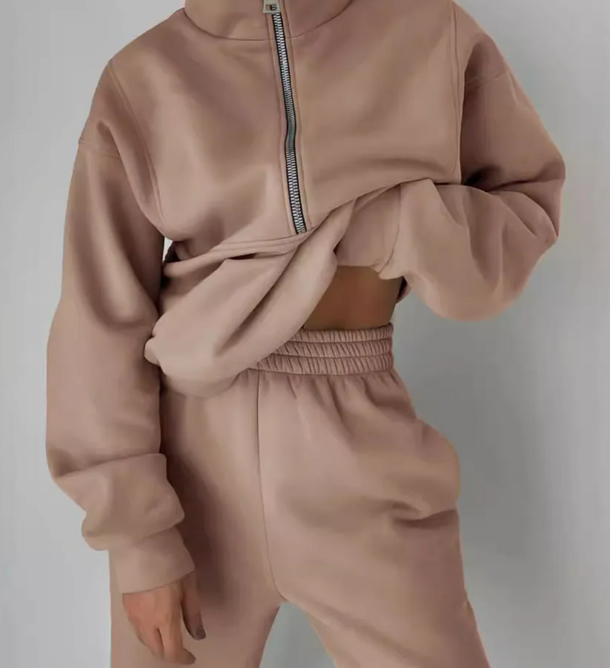 Women's Casual Fleece Tracksuit Set