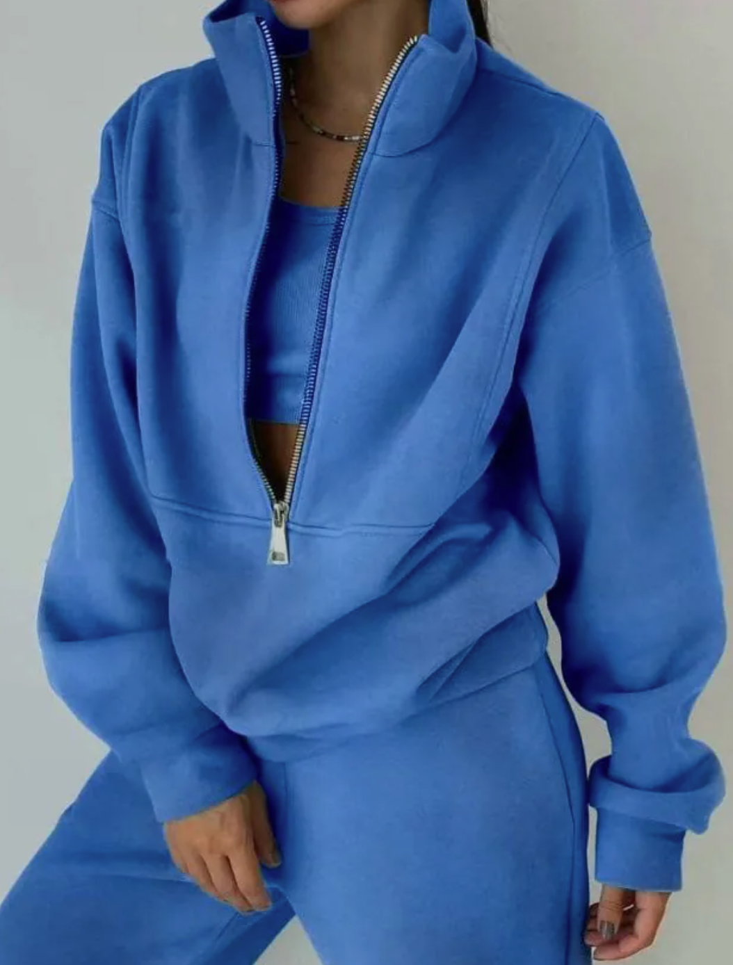 Women's Casual Fleece Tracksuit Set