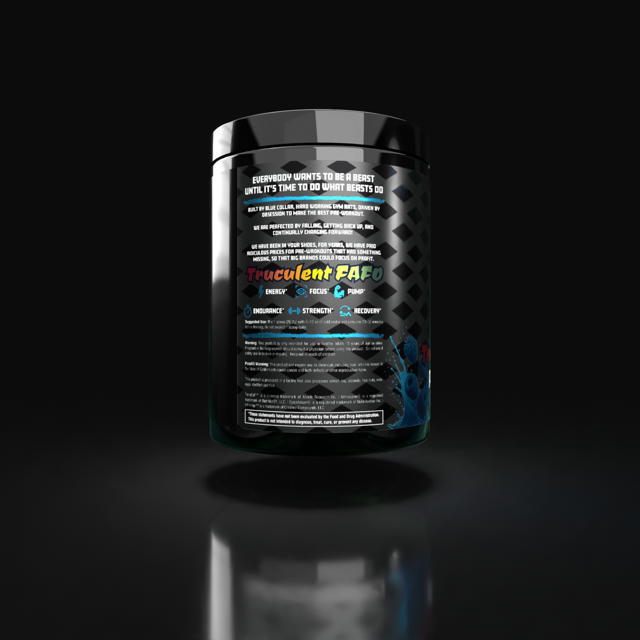 Bulked-up Blue Razz Pre-workout
