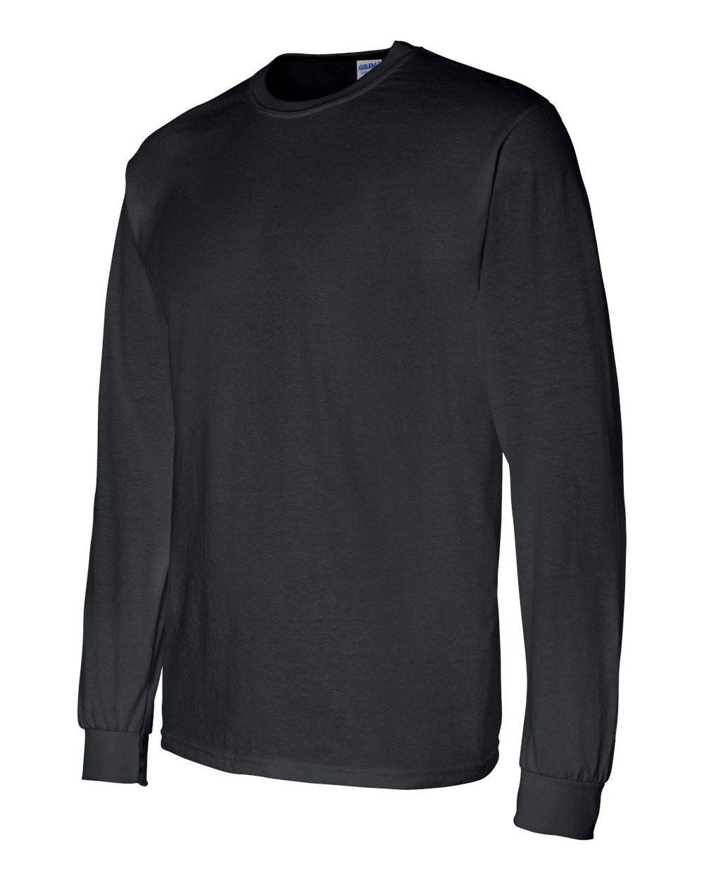 Gildan 8400 DryBlend® 50/50 Long Sleeve T-Shirt: Black / M