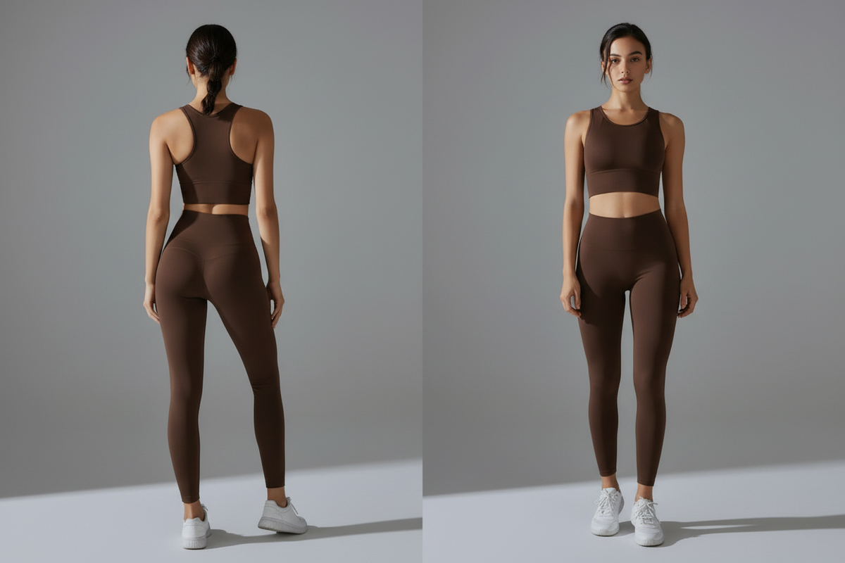 Cocoa Seamless Yoga Set